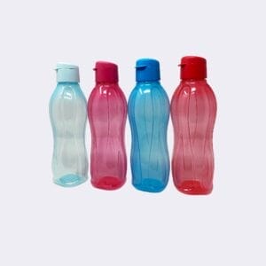 Tupperware Fliptop Bottle, 750 ML, Set of 4